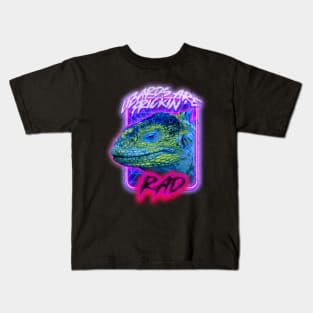 Vintage Lizard Vibes Kids T-Shirt